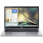 Acer Aspire 3 (2022) Laptop - 12th Gen / Intel Core i5-1235U / 15.6inch FHD / 8GB RAM / 512GB SSD / Shared / Windows 11 Home / English & Arabic Keyboard / Pure Silver / Middle East Version - [A315-59-55ZT]