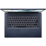 لابتوب آيسر أسباير فيرو AV14-51-7437 بمعالج كور i7 الجيل الثاني عشر بتردد 3.5 جيجاهرتز وذاكرة 16 جيجا وسعة تخزين 512 جيجا وويندوز 11 وشاشة FHD مقاس 14 بوصة وبلون أرزق ولوحة مفاتيح إنجليزية/ عربية - إصدار الشرق الأوسط