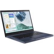 لابتوب آيسر أسباير فيرو AV14-51-7437 بمعالج كور i7 الجيل الثاني عشر بتردد 3.5 جيجاهرتز وذاكرة 16 جيجا وسعة تخزين 512 جيجا وويندوز 11 وشاشة FHD مقاس 14 بوصة وبلون أرزق ولوحة مفاتيح إنجليزية/ عربية - إصدار الشرق الأوسط