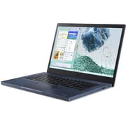 لابتوب آيسر أسباير فيرو AV14-51-7437 بمعالج كور i7 الجيل الثاني عشر بتردد 3.5 جيجاهرتز وذاكرة 16 جيجا وسعة تخزين 512 جيجا وويندوز 11 وشاشة FHD مقاس 14 بوصة وبلون أرزق ولوحة مفاتيح إنجليزية/ عربية - إصدار الشرق الأوسط