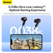 Baseus Bowie Series U2 Neckband Wireless Earphone Bluetooth 5.2 Magnetic Neck Hanging Sports Headset Waterproof Headphone - Black