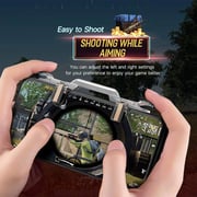 Rock Transparent Quick Shooting Phone Game L1R1 Controller Assist Tool for PUBG, Fortnite, Call of Duty, STG, FPS, TPS Games