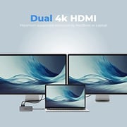 Blupebble 9-in-1 Hub Grey