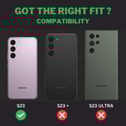 Smart Alien Case Clear With Screen Protector Galaxy S23