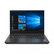 لابتوب لينوفو ثينك باد E14 الجيل 2 بمعالج كور i5-1135G7 وتردد 2.4 جيجاهرتز وذاكرة رام 8 جيجا وذاكرة SSD سعة 256 جيجا ورسوميات إنتل آيريس Xe ونظام تشغيل ويندوز 10 برو وشاشة FHD مقاس 14 بوصة وبلون أسود ولوحة مفاتيح إنجليزية - إصدار دولي موديل 20TA009AUS