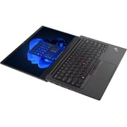 Lenovo ThinkPad E14 Gen 4 (2022) Laptop - 12th Gen / Intel Core i5-1235U / 14inch FHD / 512GB SSD / 8GB RAM / Shared Intel Iris Xe Graphics / Windows 11 Pro / English & Arabic Keyboard / Black / Middle East Version