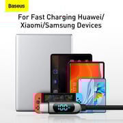 Baseus Display Fast Charging Data Cable Type-C to Type-C 100W 2m Black