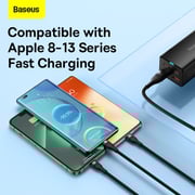 Baseus Flash Series II Multi USB Cable 1.2m Black