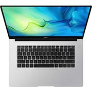 لابتوب هواوي ميت بوك (D15 BohrE-WDH9AL) نوت بوك بمعالج كور i5 الجيل الحادي عشر بتردد 2.5 جيجاهرتز وذاكرة 8 جيجا وسعة تخزين 512 جيجا ونظام تشغيل ويندوز 11 وشاشة FHD مقاس 15.6 بوصة وبلون فضي ولوحة مفاتيح إنجليزية/ عربية - إصدار الشرق الأوسط
