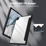 Glassology Magnetic Case With Screen Protector Black Galaxy Tab A8