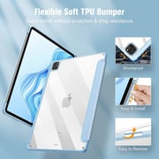 Glassology Magnetic Case With Screen Protector Blue iPad Pro 12.9Inch (2022)