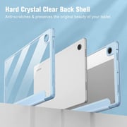 Glassology Magnetic Case With Screen Protector Blue Galaxy Tab A8