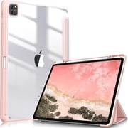 Glassology Magnetic Case With Screen Protector Pink iPad Pro 12.9Inch (2022)