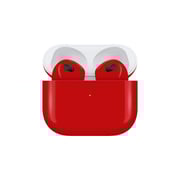 Caviar Customized Apple Airpods (3rd Generation) Glossy Ferrari Red
