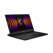 MSI Titan (2023) Gaming Laptop - 13th Gen / Intel Core i9-13980HX / 17.3inch / 32GB RAM / 2TB SSD / 12GB NVIDIA GeForce RTX 4080 Graphics / Windows 11 / English & Arabic Keyboard / Black / Middle East Version - [9S7-17Q211-026]