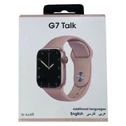 ساعة ذكية G7 TALK بلون وردي من إكسل