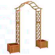 vidaXL Garden Pergola with Planter