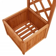 vidaXL Garden Pergola with Planter