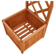 vidaXL Garden Pergola with Planter