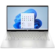HP Pavilion x360 14EK0021NE 2-in-1 Convertible Laptop - 12th Gen Core i5 3.3GHz 8GB 512GB Win11 14inch FHD Silver English/Arabic Keyboard Middle East Version