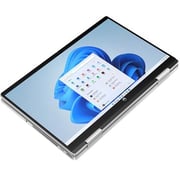 HP Pavilion x360 14EK0021NE 2-in-1 Convertible Laptop - 12th Gen Core i5 3.3GHz 8GB 512GB Win11 14inch FHD Silver English/Arabic Keyboard Middle East Version