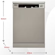 Nobel 12 Place Settings Dishwasher Silver - NDW6012