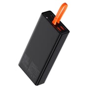 Baseus Elf 20000mAh Power Bank Portable Charger 65W Fast Charging Battery Pack with Cable Digital Display