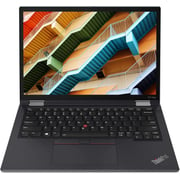 Lenovo ThinkPad X13 Yoga Gen 3 (2022) Laptop - 12th Gen / Intel Core i7-1255U / 13.3inch WUXGA Touch / 512GB SSD / 16GB RAM / Windows 11 Pro / English & Arabic Keyboard / Latona Black / Middle East Version - [21AW000SGR]