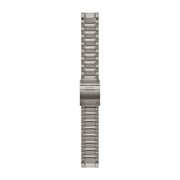 Garmin QuickFit 22mm Marq Gen2 Watch Strap Hardened Swept-Link Titanium Bracelet 010-13225-12