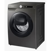 Samsung 9 Kg Front Load Washer with AI Control 1400 RPM With Eco bubble 15 Quick Wash Silver - WW90T554DAN - International Version