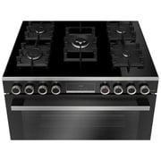 Bosch Free Standing 5 Burner Gas Cooker With Grill HJY5G7V69S