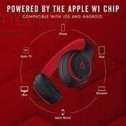 Beats Studio3 Wireless Noise Cancelling Over-Ear Headphones Decade Defiantblack/Red Mx422