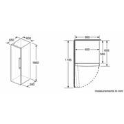 Bosch Upright Refrigerator 348 Litres KSV36VL30U