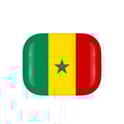 Caviar Customized Airpods Pro (2nd Generation) Glossy Senegal Flag