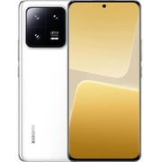 هاتف شاومي 13 برو سعة 512 جيجا بلون أبيض سيراميك يدعم شبكة 5G