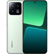 هاتف شاومي 13 سعة 256 جيجا بلون أخضر زهري يدعم شبكة 5G