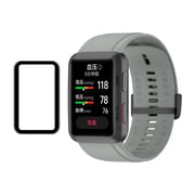 Moxedo Silicone Waterproof Adjustable Replacement Watch Band 133mm Compatible for Huawei Watch D (Grey/Large)