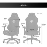 Buy Anda Seat Phantom 3 Gaming Chair Black Online in UAE | Sharaf DG