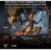 Gameon GOP32QHD165 QHD Gaming Monitor 32inch