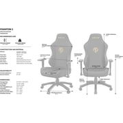 Anda Seat Phantom 3 Gaming Chair White