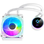 Gameon Tupolev 120mm RGB Liquid CPU Cooler - White G0-120TUPOLEV