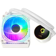 Gameon Tupolev 120mm RGB Liquid CPU Cooler - White G0-120TUPOLEV