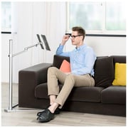 Buy Upergo Floor Tablet Stand Silver Online in UAE Sharaf DG