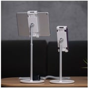 Upergo Adjustable Mobile/Tablet Stand Silver