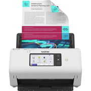 Brother ADS-4700W Professional Wireless Desktop Scanner / Duplex Scanning- White