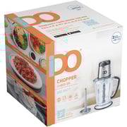 IDO Vegetables & Meat Chopper 800 W with 2 Speeds, Black – CH800-BK