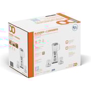 IDO Blender+ 2 grinder 600 W with Pulse Function, White – BLGR600-WH