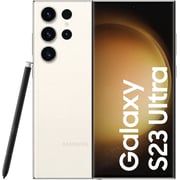 Samsung Galaxy S23 Ultra 12GB RAM 256GB Dual Sim (E-Sim + Sim Slot) 5G Smartphone Cream- International Version
