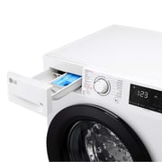 LG Washing Machine Front Load 9kg 1400 RPM White- F4R5VYL0W