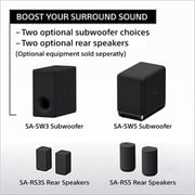 Sony 3.1 CH Soundbar HTA3000 + Wireless Subwoofer SASW3 + Wireless Rear Speaker ARS3S
